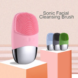 New Arrivals USB Rechargeable Mini Silicone Electric Face Cleansing Brush
