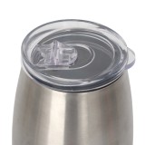 New design 650ml bucket of cups stainless steel vacuum insulation water tumbler with straw and lid