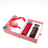 PACKING Hot Selling Custom Printed Logo Recycled Cardboard Packaging Gift Boxes With Handle For Business Gifts Set