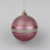 2022 Personalised Matte hand painted Plastic Christmas ball for holiday decoration