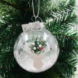 2021 New Design High Sales Christmas PET ball  For Holiday Wedding Party Decoration Supplies Hook Ornament Craft Gifts