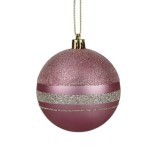 2022 Personalised Matte hand painted Plastic Christmas ball for holiday decoration