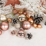2020 New Design High Sales Christmas ball  For Holiday Wedding Party Decoration Supplies Hook Ornament Craft Gifts