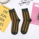 Autumn and Winter New Socks Female High Tube Korean Style Ladies Cotton British Style High Tube Socks Japanese Cotton Socks