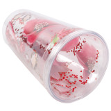 Customized 16Oz Water Proof Double Walled Ps Insulated Plastic Water Bottle With Straw Lid
