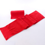 Golf Badminton Sport Towels New from China 100% Cotton Pure Color White Novelty Customized Printed Square Fashionable