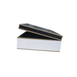 Personalized Packaging Book Shape Luxury Packing Box With Thickness Eva Foam For Goblet Wine Glass Gift Package