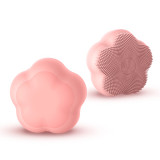 Ultrasonic Silicone Electric Facial Cleansing Brush Sonic Face Cleanser Cleansing Skin Mini Washing Massager Brush