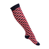 2021 High Quality Fashion New Summer Striped Colorful Wholesale Compression Socks