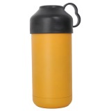 Hot selling custom logo 550ml coffee travel mugs straight travel bottles portable cold water bottles with cup lid