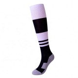 Wholesale Knee High Sports Soccer Breathable Compression Striped Socks