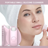 Sonic Face Pore Cleanser with 4 Head Cleaner Blackhead Extraction Tool Facial Brush Best Skin Care Electric Silicone