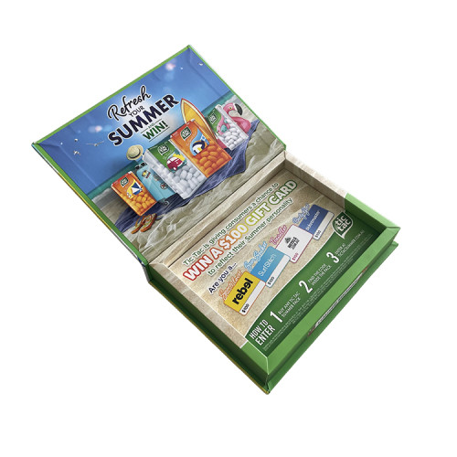 New fashion inside 3D pattern custom design kids toy packaging 3d ecofriendly paper box