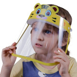 Fashion Cute Dust-proof Face Shield Full Kids Face Shield Splash-proof Children Cartoon Ce Pet+sponge+elastic Band Class I PET