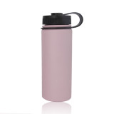 550ml large capacity portable insulation Bpa-Free stainless steel  Vacuum sports bottle with the handle