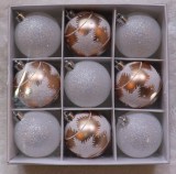 in set  Christmas ball decoration  wholesale 2019 new product
