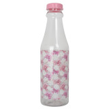 Portable Large Capacity 1000ml PET Direct Drinking Plastic Juice Cold Drink Bottle with Lid