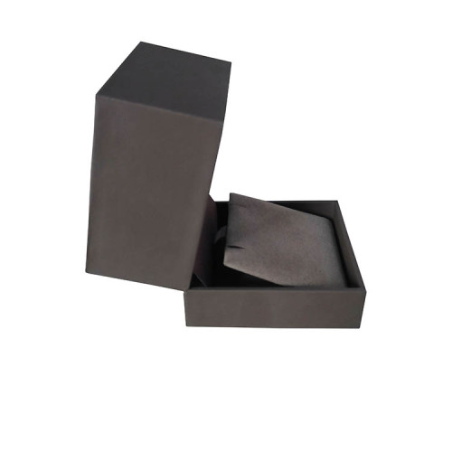 High Quality Jewelry Box Custom Logo Cardboard Wedding Ring And Watch Boxes Velert For Gift Sets Packaging