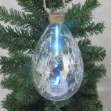 2021 New Design High Sales Christmas Glass Ball  For Holiday Wedding Party Decoration Supplies Hook Ornament Craft Gifts