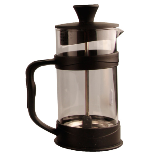 Mini 304 Stainless Steel Coffee Press with 4 Filter Screens Easy to Clean Durable Heat Resistant Glass French Press Coffee Maker