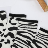 Women Trendy Tube Socks Cartoon Street Socks Personality European and American Version Cotton Socks