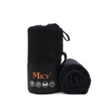 Best quality Custom Color organic  soft and quick dry black fouta more size sports towel set