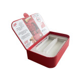 Custom design high quality special design shape and structure printing PR gift packing box