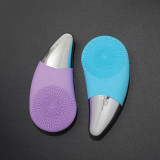 Blackhead Remover Facial Cleansing Brush Beauty Product New Mini USB Rechargeable Silicone Facial Cleanser