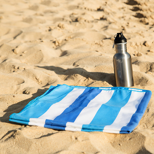 Hot selling microfiber beach towel with cotton towel