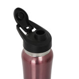 750ml stainless steel sports single wall vacuum water bottles with custom logo