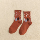 2021 Low Moq Christmas Socks Men And Women Cotton Socks New Design
