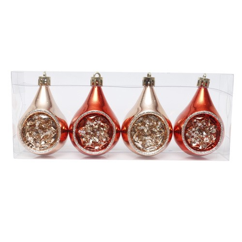 2021 New Design High Sales Christmas ball water drop For Holiday Wedding Party Decoration Supplies Hook Ornament Craft Gifts