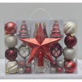 71pcs Merry Christmas Gift Christmas Ball Sets Decorations For Navidad Decor New Year 2022