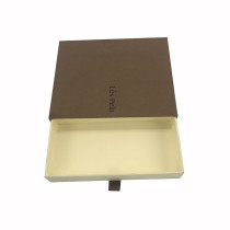 PACKING Hot Selling Custom Printed Logo Recycled 2mm Cardboard Sliding Out Tool Eco friendly Brown Drawer Box