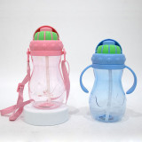 470ml Portable Children PP Plastic Straw Water Bottle Kids Leak-Proof Shaker Fashion Sport Eco-friendly Drink Bottle