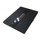 Custom Logo Luxury Black Box Sleepwear Packaging Box With UV Spot Ribbon For Clothing Shipping Packing