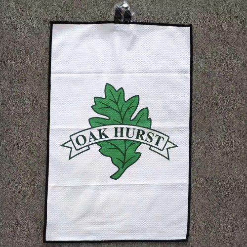 Golf Towels High Quality Microfiber Waffle Weave Golf Ball Towels With Custom Logo
