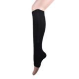 2021 New Women Burn Fat Zipper Socks Functional Compression Stockings Slim Sleeping Beauty Leg Shaper Prevent Varicose Vei