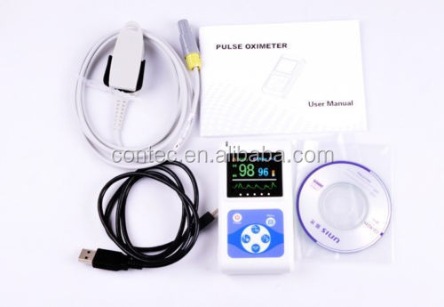 CONTEC CMS60D Hand-Held Pulse Oximetry Handheld Pulse Oximeter Spo2 Monitor