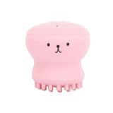 Cost-effective Product Deep Facial Clean Four Colors Small Octopus Silicone Facial Brush