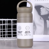 New 350ml Stainless Steel Thermos Camping Double Wall Insulation Water Cup Tea Coffee Mug Water Bottle With Handle For Sports