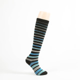 Wholesale   Fashional Polka-dot  Striped Mountain-climbing Cycling Outdoor  Sports Compression Socks