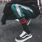 Spring Summer Korea Harajuku Striped Tube Male  Female  Socks College Sports Trend Baseball Socks