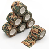 Factory wholesale camouflage sports bandage finger guard wrist guard camouflage non-woven tape
