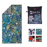 Amazon Hot Selling China Supplier Custom Printed Sand Free Quick Dry Microfiber beach towel