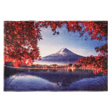 polyester fleece high penetration digital printed sublimation throw blankets