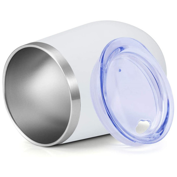 12oz double wall tumbler cups wholesale vacuum coffee tumbler insulated stainless steel skinny stemless wine glass tumbler
