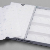 New Design Custom Cardboard Tear Off Perforation Paper Box Edible Chocolate Bar Packaging