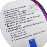 Promotional gift 3d Plastic hand fans custom printed logo Pp hand held fans for idol