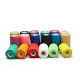 Bulk Wholesale Custom Logo Printing Medical Supplies Non Woven Easy Tear Self Adhesive Vet Wrap Cohesive Elastic Bandage